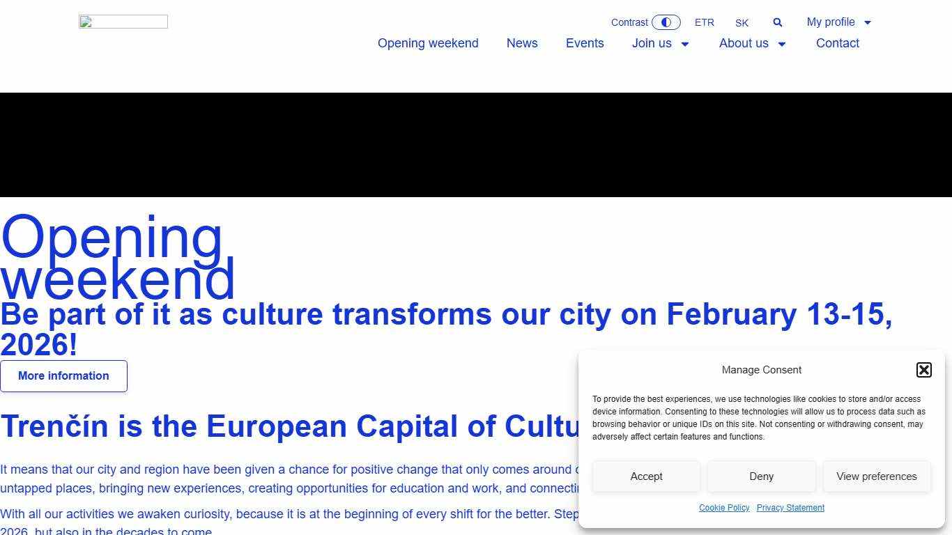 Home - Trenčín 2026